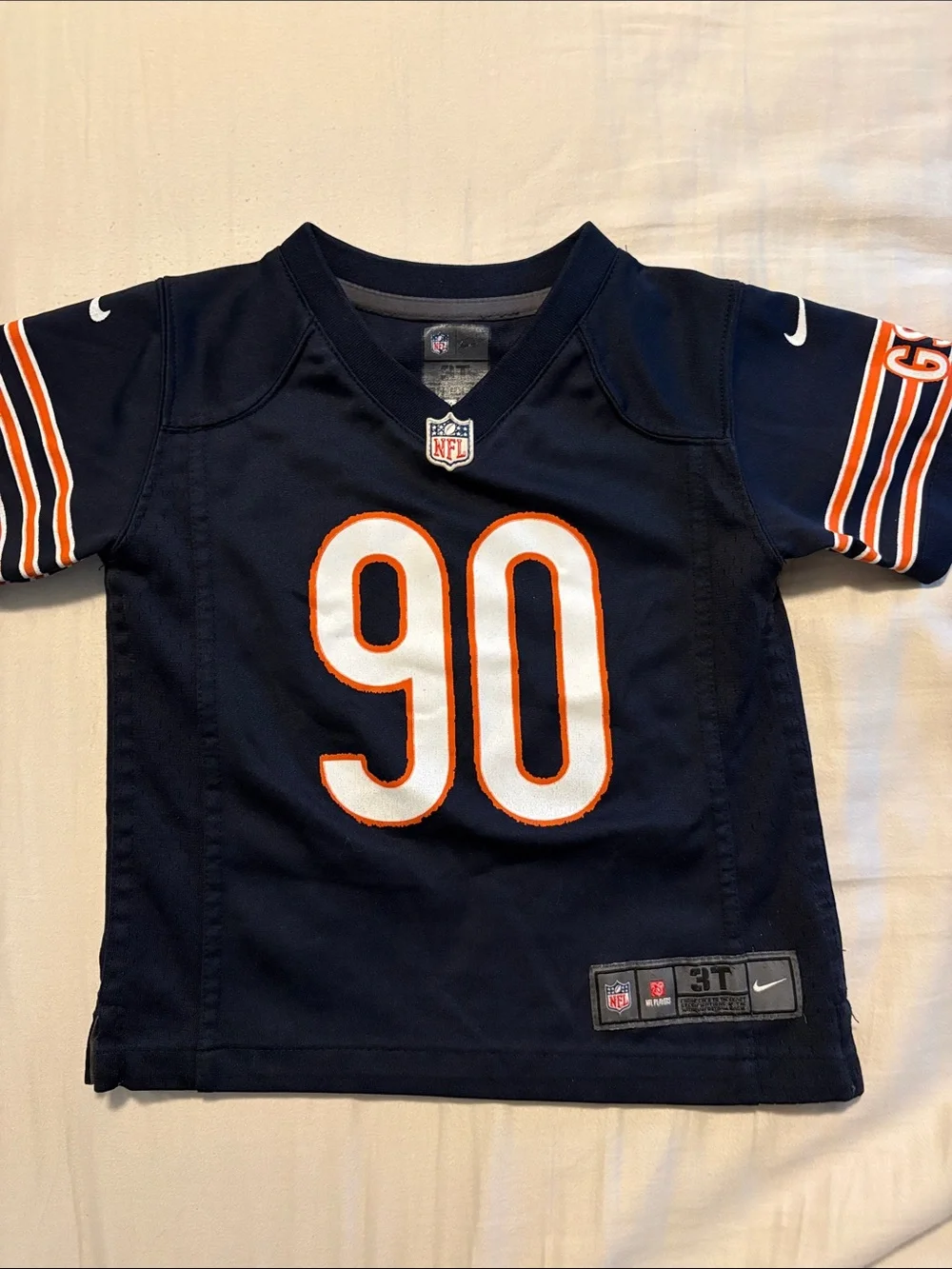 CHICAGO BEARS Toddler Julius Peppers #90 Nike Football Jersey Size 3T
